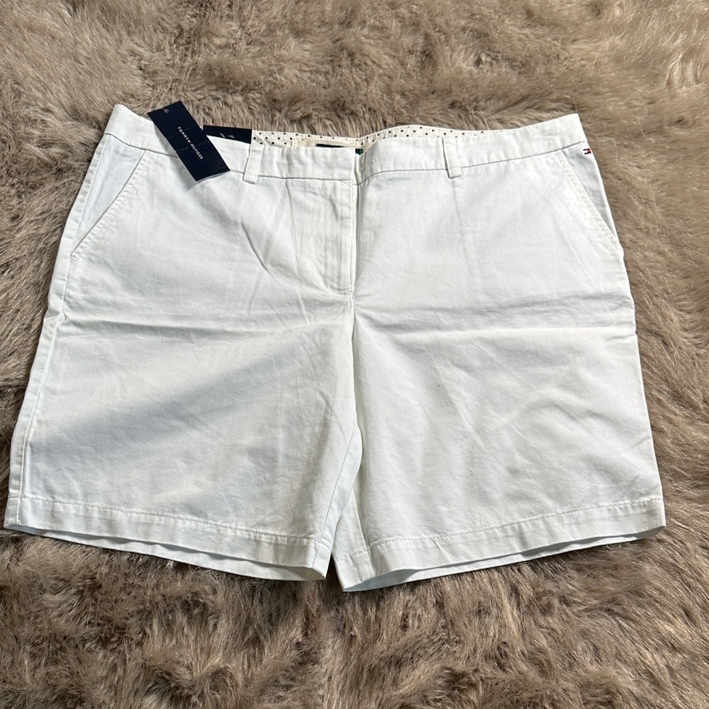 Tommy Hilfiger Classic White Women's Shorts